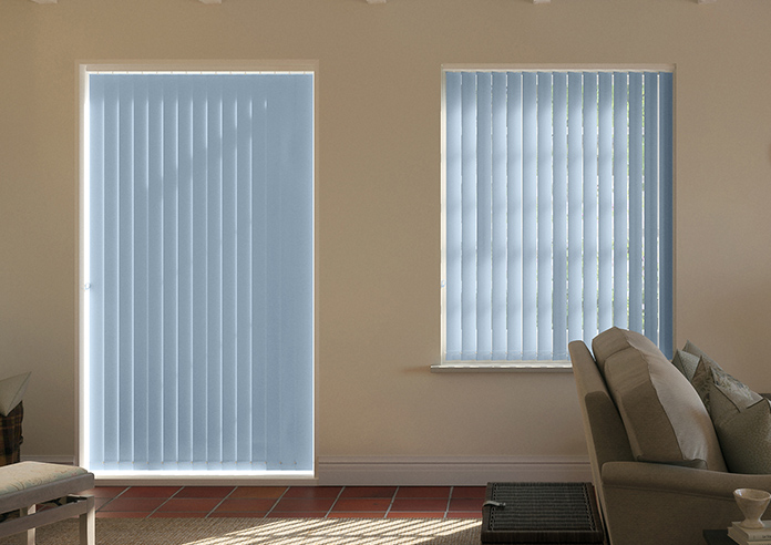 Trinity (Blackout), French Blue - Vertical Blind - Image 6